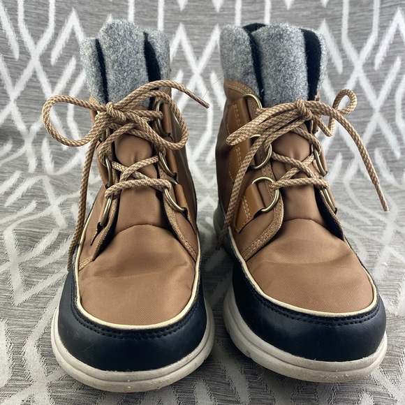 Sorel Explore Carnival Boot Waterproof Lace Up Fully Insulated Size:8 - Picture 3 of 6